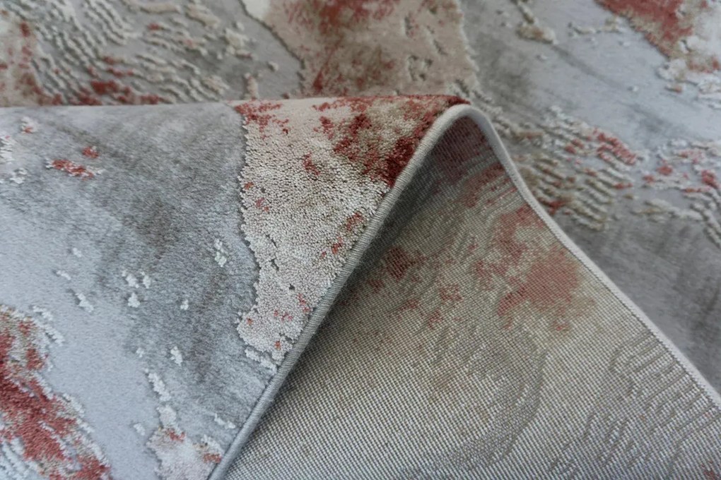 Berfin Dywany, AKCIA: 160x220 cm Kusový koberec Mitra 3001 Terra, oranžová, chodba / predsieň