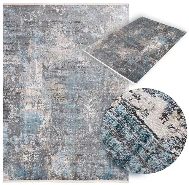 Koberec Split Z268A krémový / tmavosivý