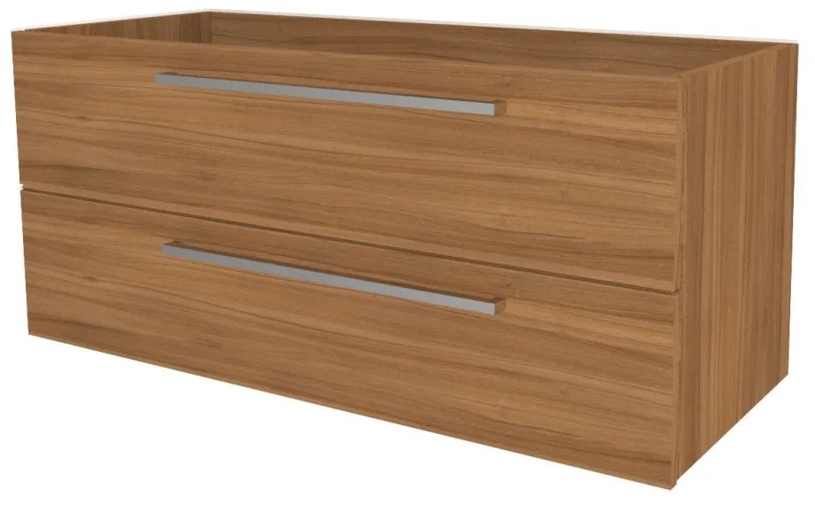 Mereo, Mereo Bino, kúpeľňová skrinka 121 cm, Multidecor, Orech Dijon prírodný, MER-CN693SODP1