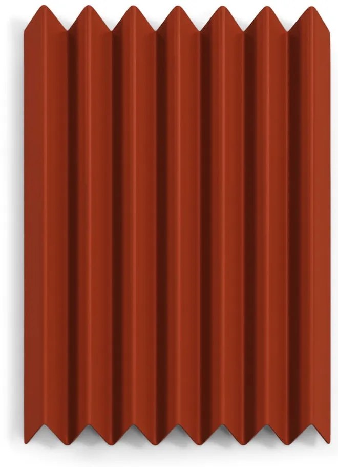 Kovový nástenný vešiak v terakotovej farbe 29 cm Sensu – Spinder Design