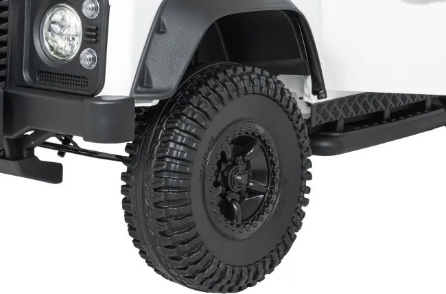 Elektrické autíčko Land Rover Defender 110 SVX biele