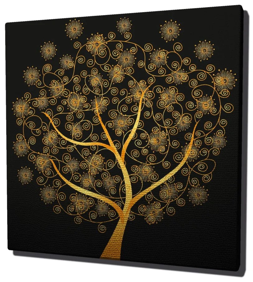 Obraz na plátne Oriental tree KC054 45x45 cm