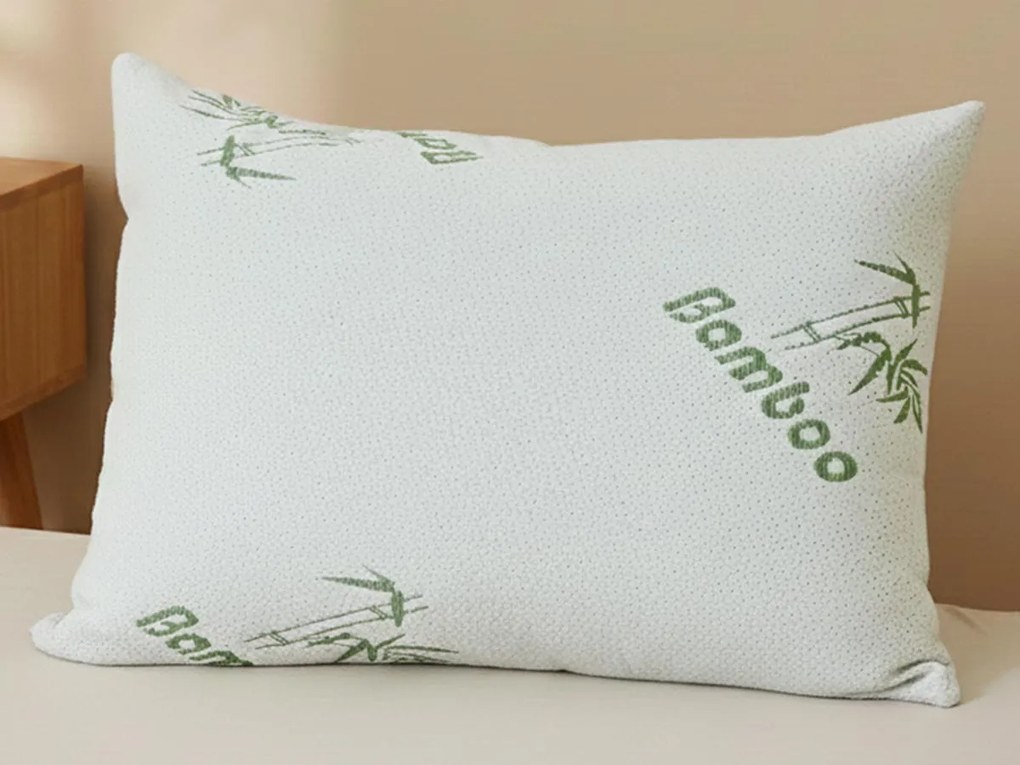 XPOSE® Bambusový vankúš s pamäťovou penou PREMIUM 50x70 cm