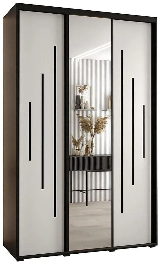 Skriňa 45 Canaris 13 150 čierna/biela/čierna