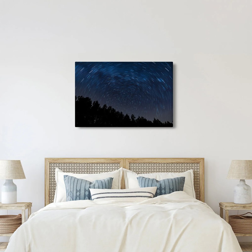 Obraz nočnej oblohy (90x60 cm)