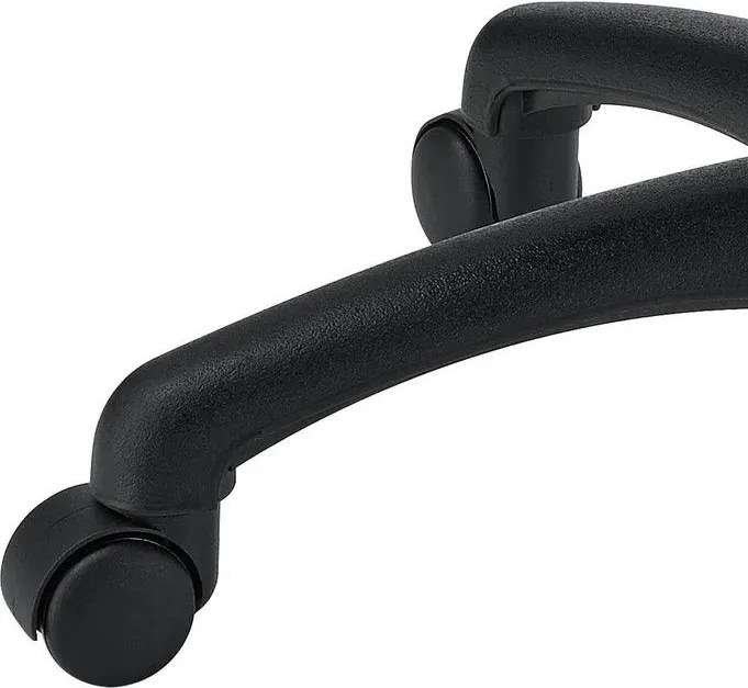 Ergonomická kancelárska stolička, čierna, polohovateľná opie