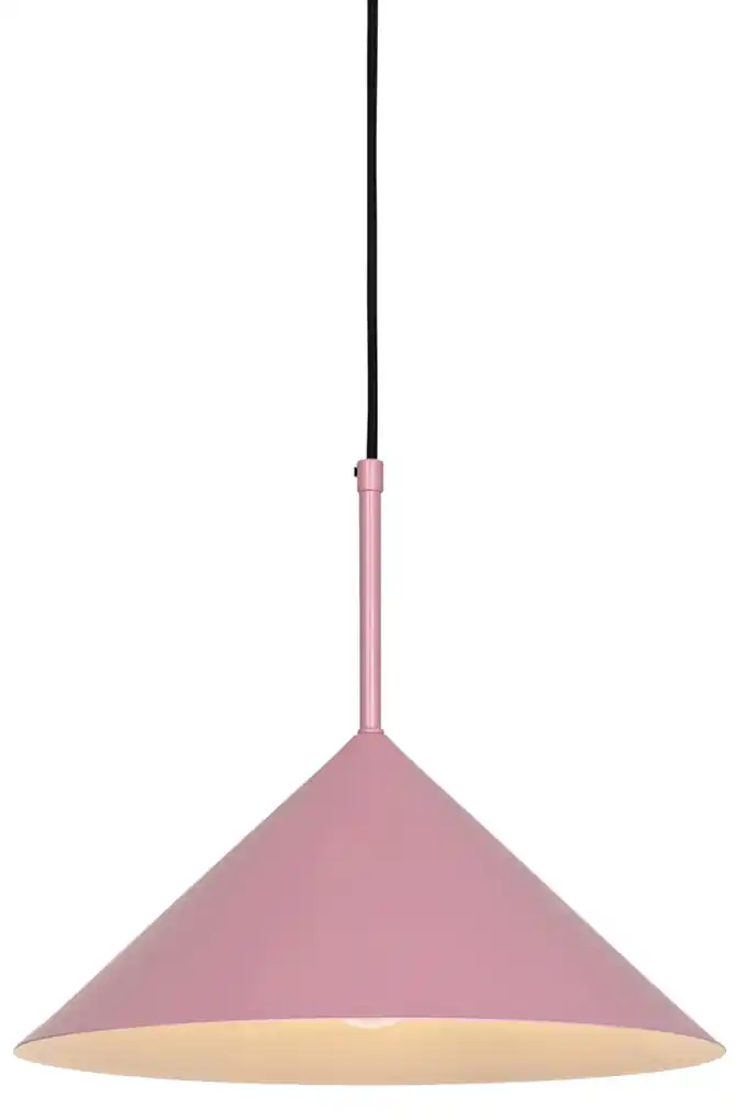 Dizajnové závesné svietidlo ružové - Triangolo | BIANO
