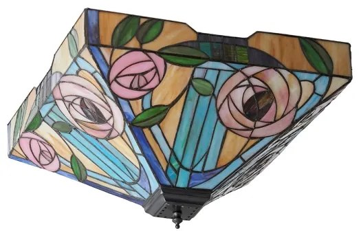 Endon 70698 - Stropné svietidlo Tiffany WILLOW 2xE27/60W/230V