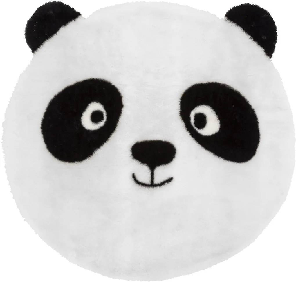 ATMOSPHERA Detský koberec Panda, (fi) 100 cm, čierna/biela