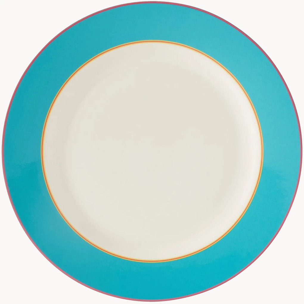 Porcelánový servírovací tanier Calypso Turq