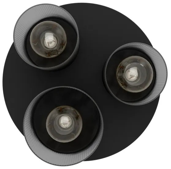 Eglo 901161 - Stropné svietidlo COLOMERA 3xE27/40W/230V šedá