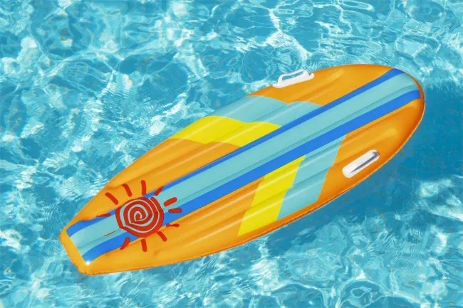 Nafukovačka Bestway 42046 plavecká doska, oranžová 114x46 cm