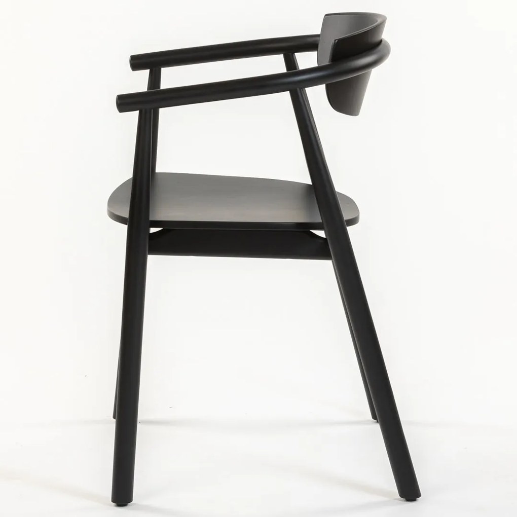 TERESA DREVENÁ STOLIČKA black