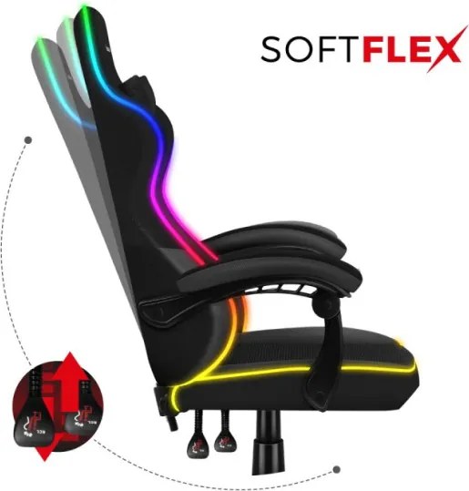 Herná stolička Force 4.4 RGB Black