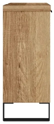 furniture-nabytek.cz - Masívna skrinka pod umývadlo Sydney z divokého duba, olejovaná, hnedá – 56×25×60 cm