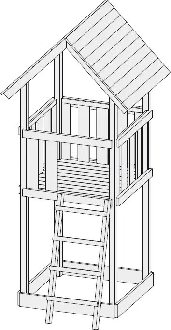 Detská hracia veža Dekorhome