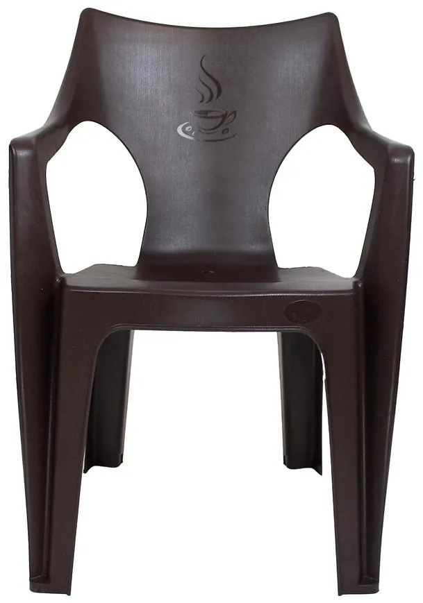 Záhradná stolička Cati hnedá