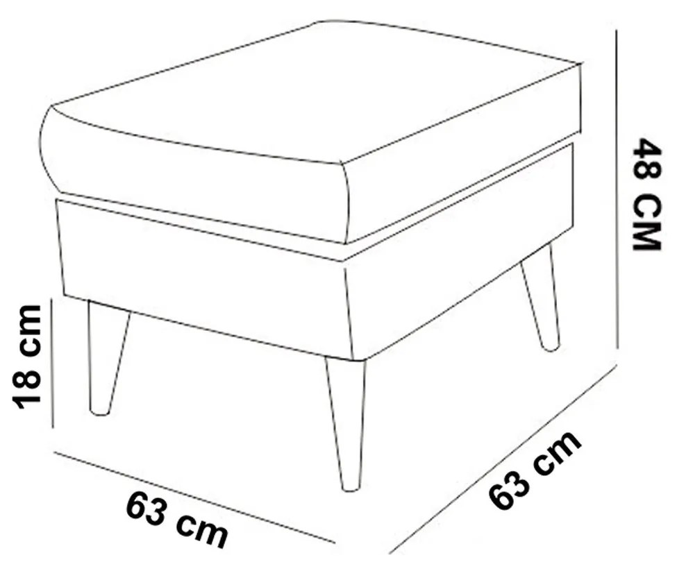 Taburetka Samaya (mätová). Vlastná spoľahlivá doprava až k Vám domov. 1087794