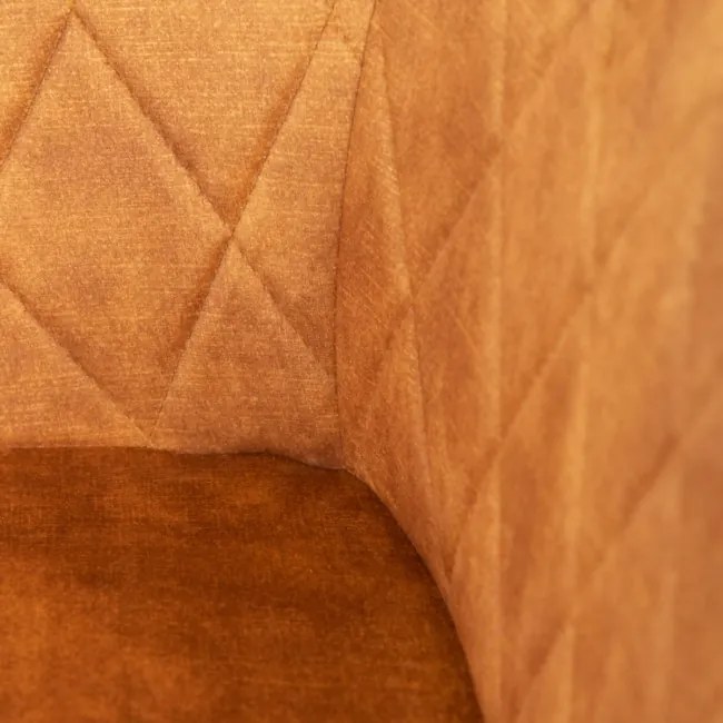 Jedálenská stolička SATORI zamatová horčicová 894461