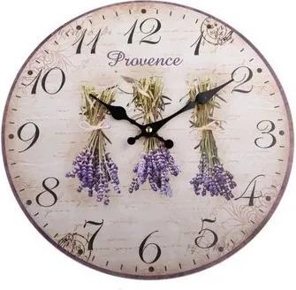 Nástenné hodiny Provence, 34 cm