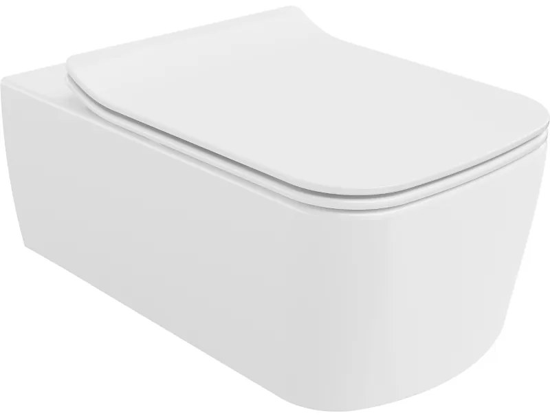 copy of Mexen Lena miska wc Rimless z deską wolnoopadającą duroplast, biała - 30220100
