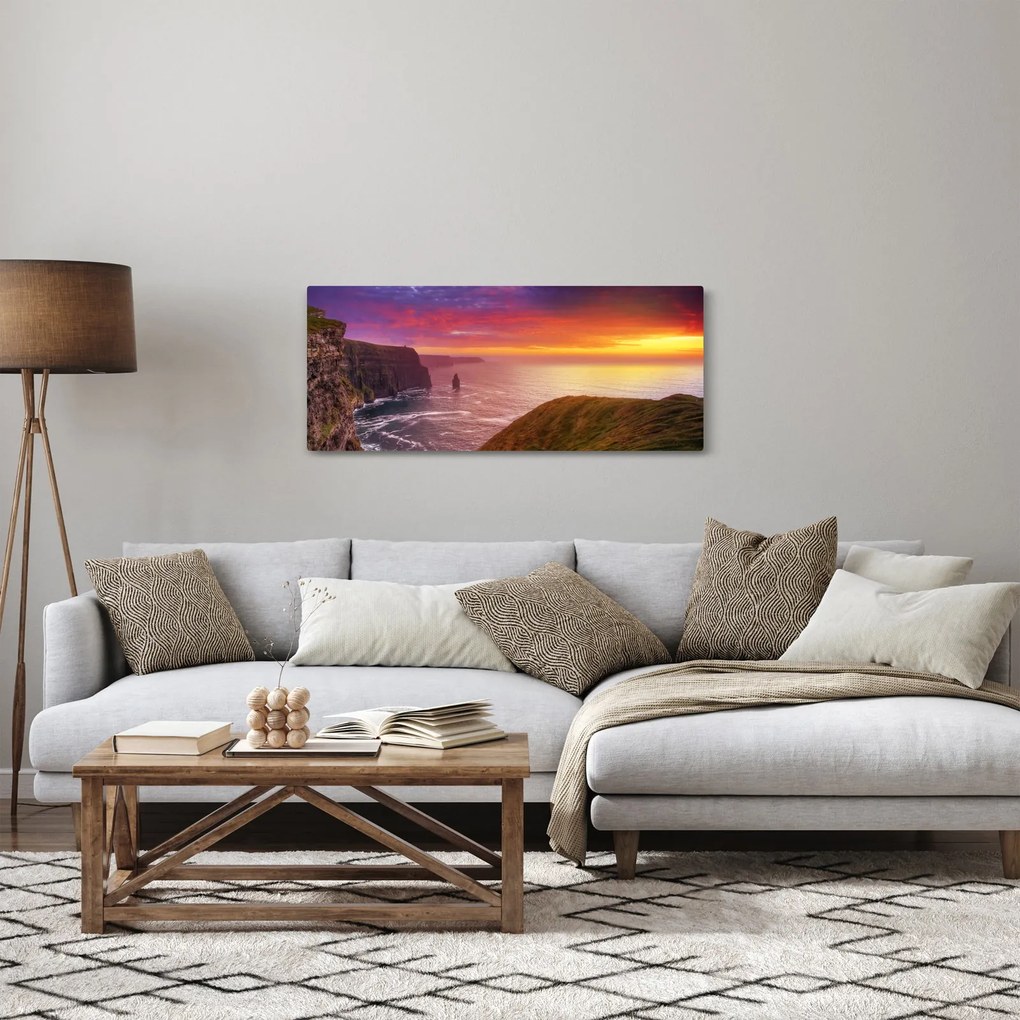 Obraz - Moherské útesy (120x50 cm)