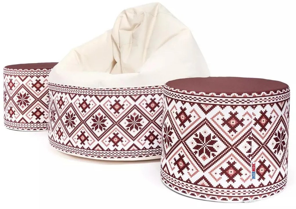 Roller Modern Folk Farba: Folk 1 - modrý