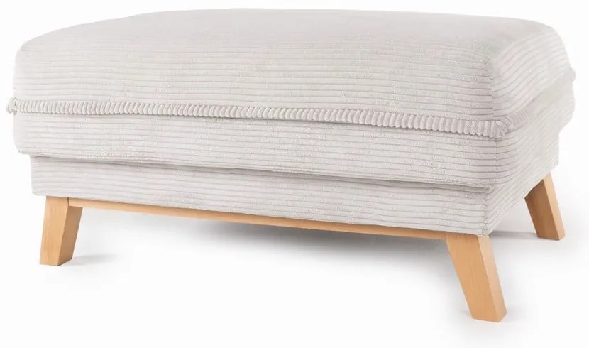 Béžová menčestrová podnožka Tori – Bonami Selection