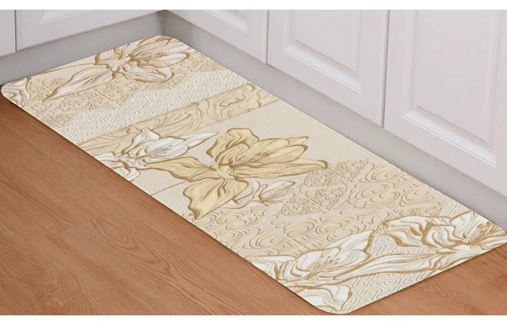 Béžový prateľný behúň 58x140 cm Sandy – Oyo Concept