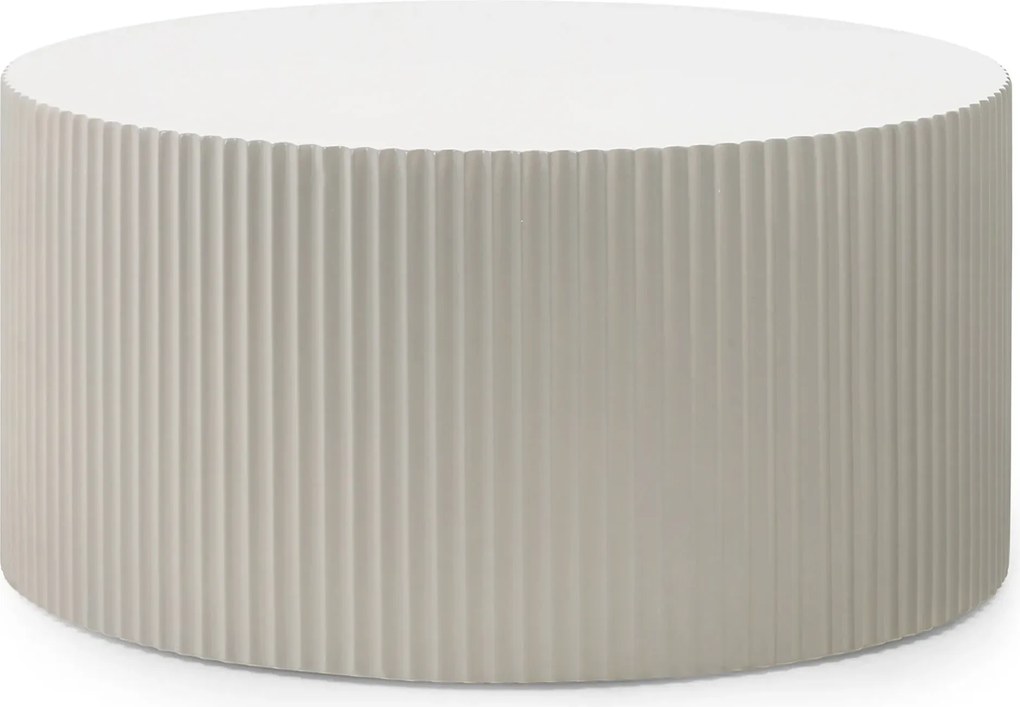 Sada dvoch konferenčných stolíkov Belmonte šedo-béžová