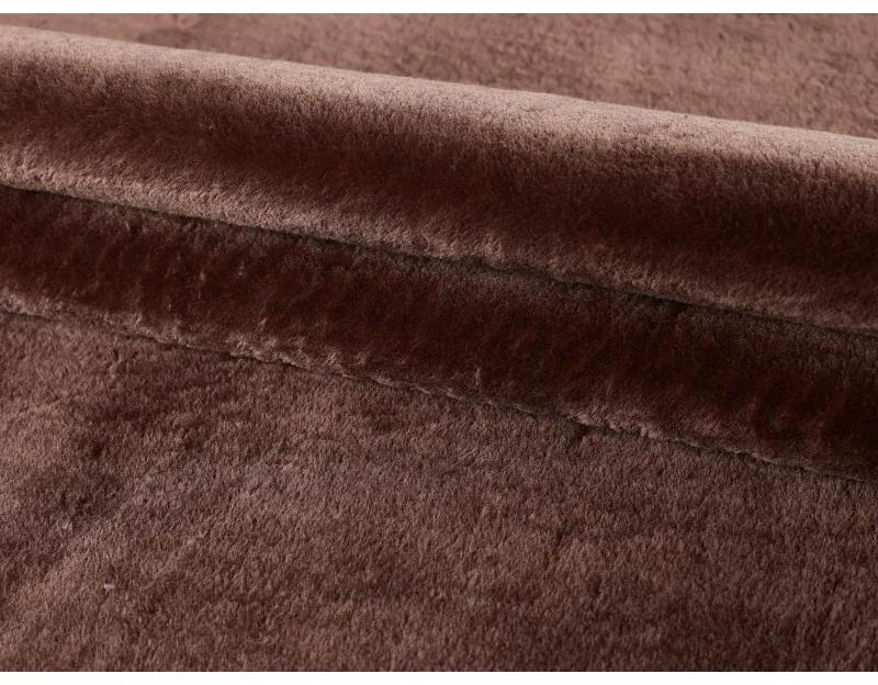 Ayyildiz koberce Kusový koberec Catwalk 2600 Brown kruh - 160x160 (priemer) kruh cm