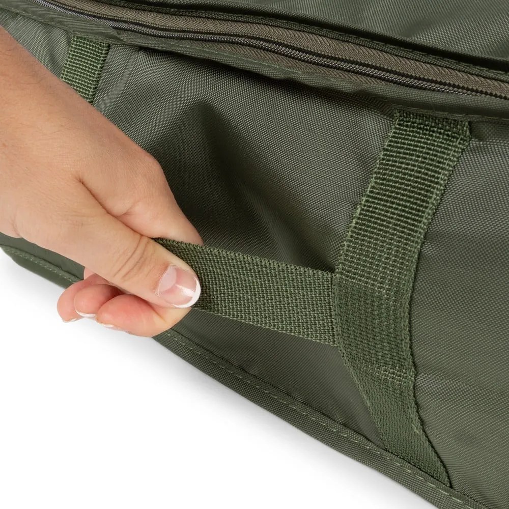 Zelený úložný box Compactor Oxford, 145 l