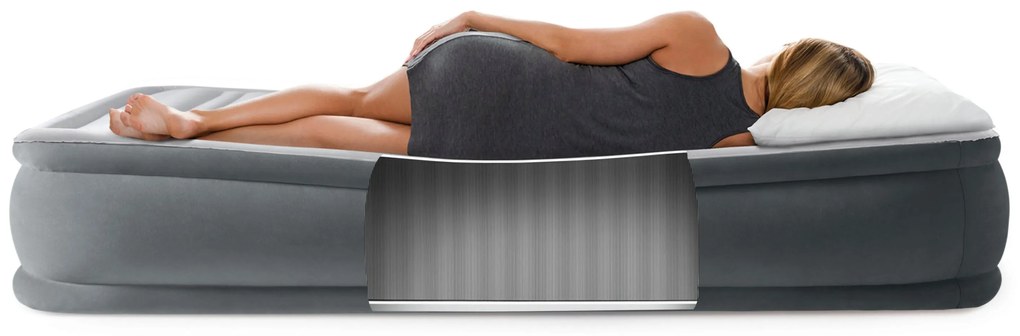 Intex Posteľný matrac 191x99 cm s pumpou pre 1 osobu Comfort 67766ND