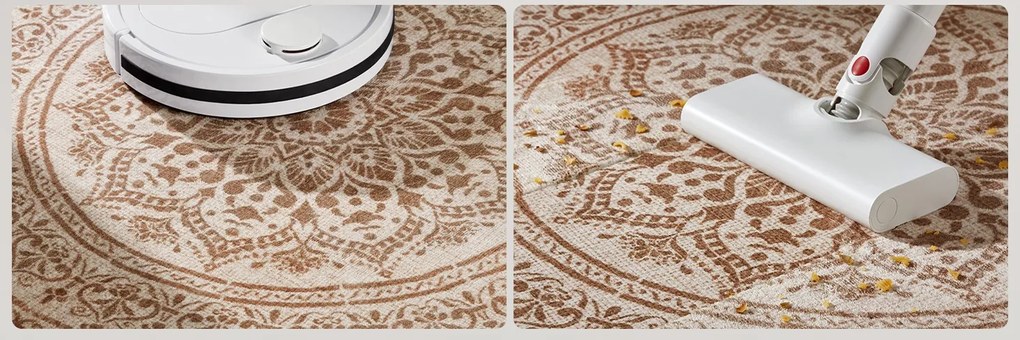 Kulatý koberec ORIENT 120 cm cappuccino