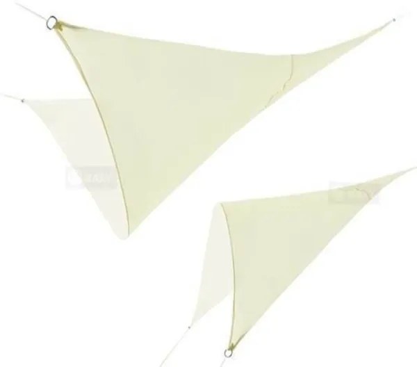 Tieniaca plachta celta trojuholník 5x5x5m 2266 bežová 200g/m