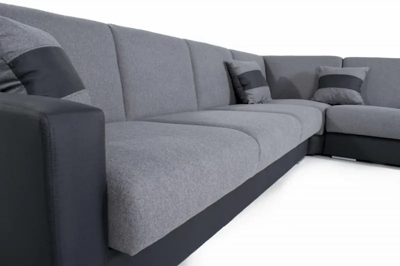 Rozkladacia rohová sedacia súprava Nero, béžová (neve 13)