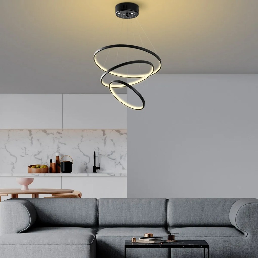 Závesný LED luster Simit - 13697