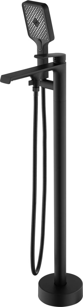 Rea Hass, voľne stojaca batéria h-890, čierna matná, REA-B6401