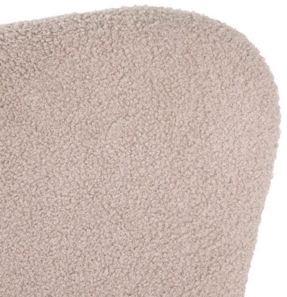 Hojdacie kreslo LUNNIE béžové TEDDY BOUCLÉ 856766