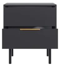 Nočný stolík ELI čierny