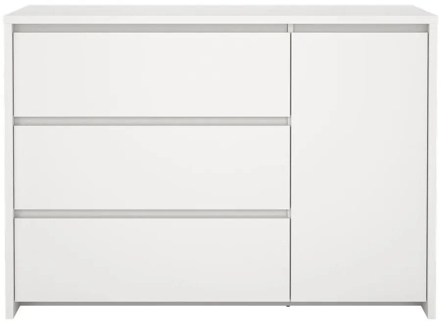 Biela komoda 119x84x48 cm Next – Tvilum