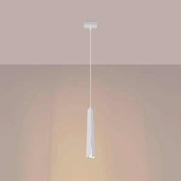 Sollux SL.1397 - Luster na lanku PRYSM 1xG9/8W/230V biela