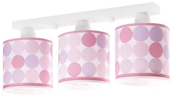 Dalber 62003S - Detské stropné svietidlo COLORS 3xE27/60W/230V