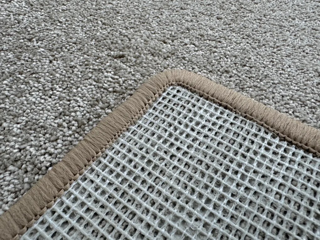 Vopi, Koberec behúň na mieru Capri svetlo béžový, šíre 100 cm, béžová, chodba / predsieň