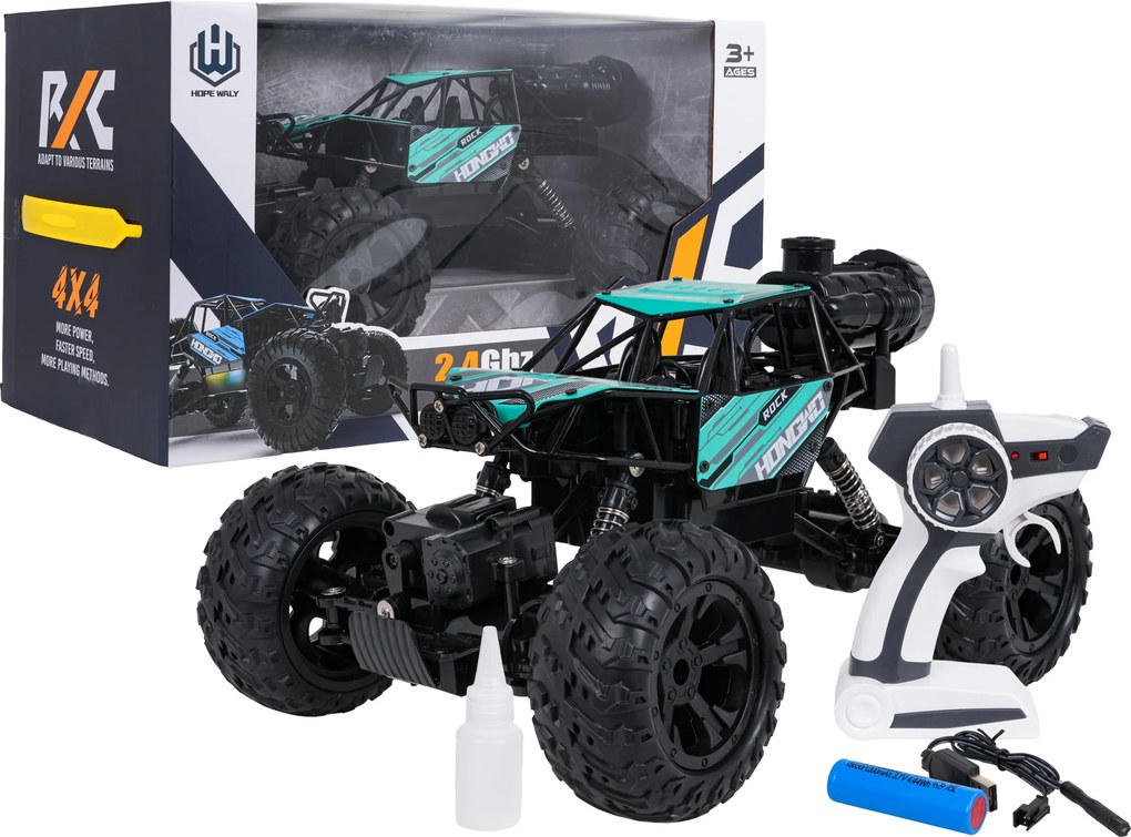 Ramiz RC crawler ROCK na diaľkové ovládanie 1:14 s funkciou dymu