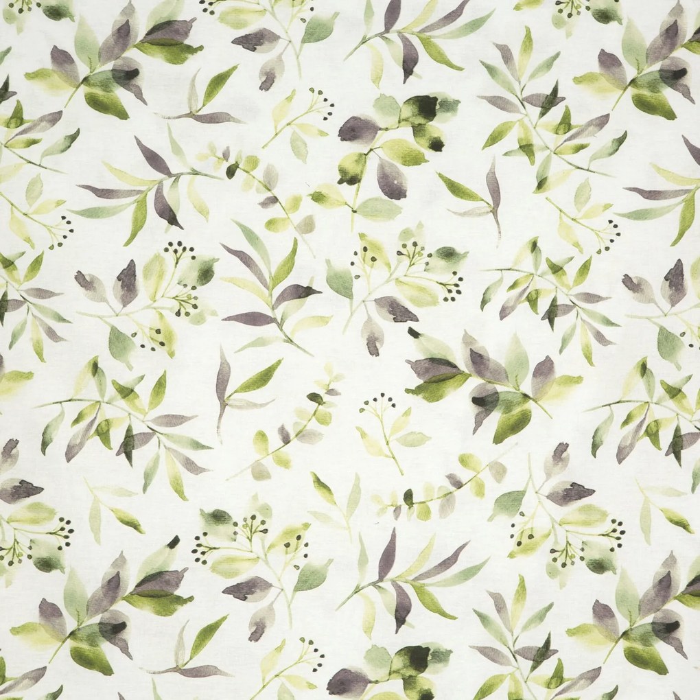 RENFORCÉ OBLIEČKY MILI 140X200 CM, 1 KS 70X80 CM LISTY