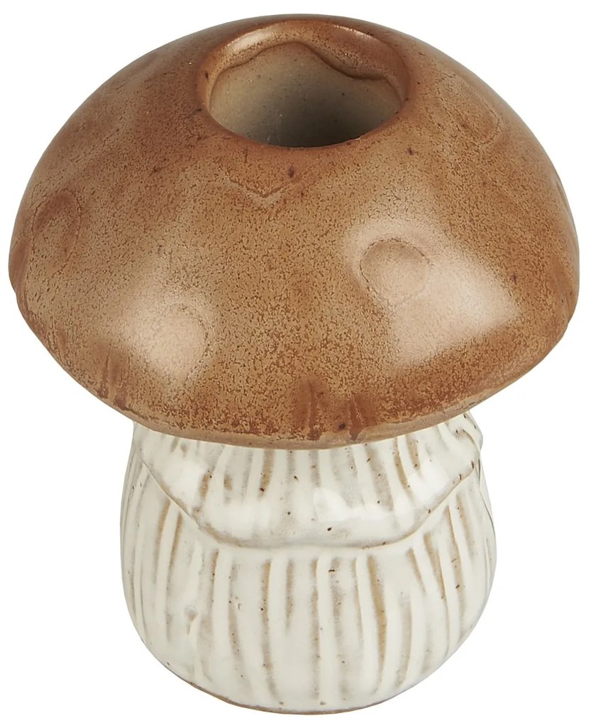 Ib Laursen Keramický svietnik Mushroom Matt
