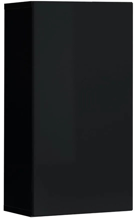 Vitrína Switch SW 4 čierna