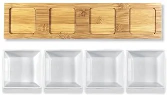 LT9020 serv.misky 4ks 38x9 BAMBOO LAMART