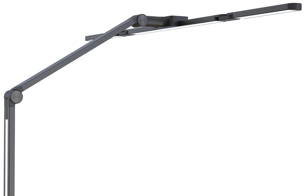 Stolná LED lampa CLARIO, svorka, diaľkové ovládanie